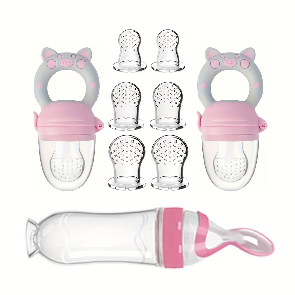 9pcs Feeding Cutlery:1 Silicon - đánh giá và giá Baby Food Utensils