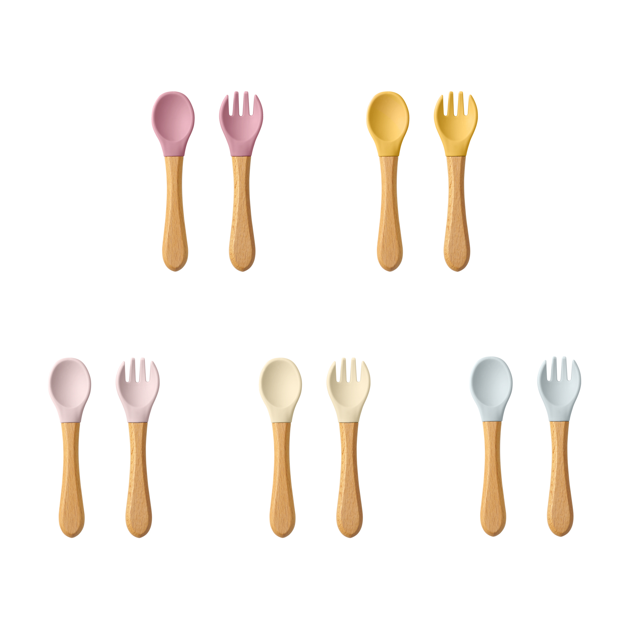 2PCS Baby Learning Spoons Uten - đánh giá và giá Baby Food Utensils
