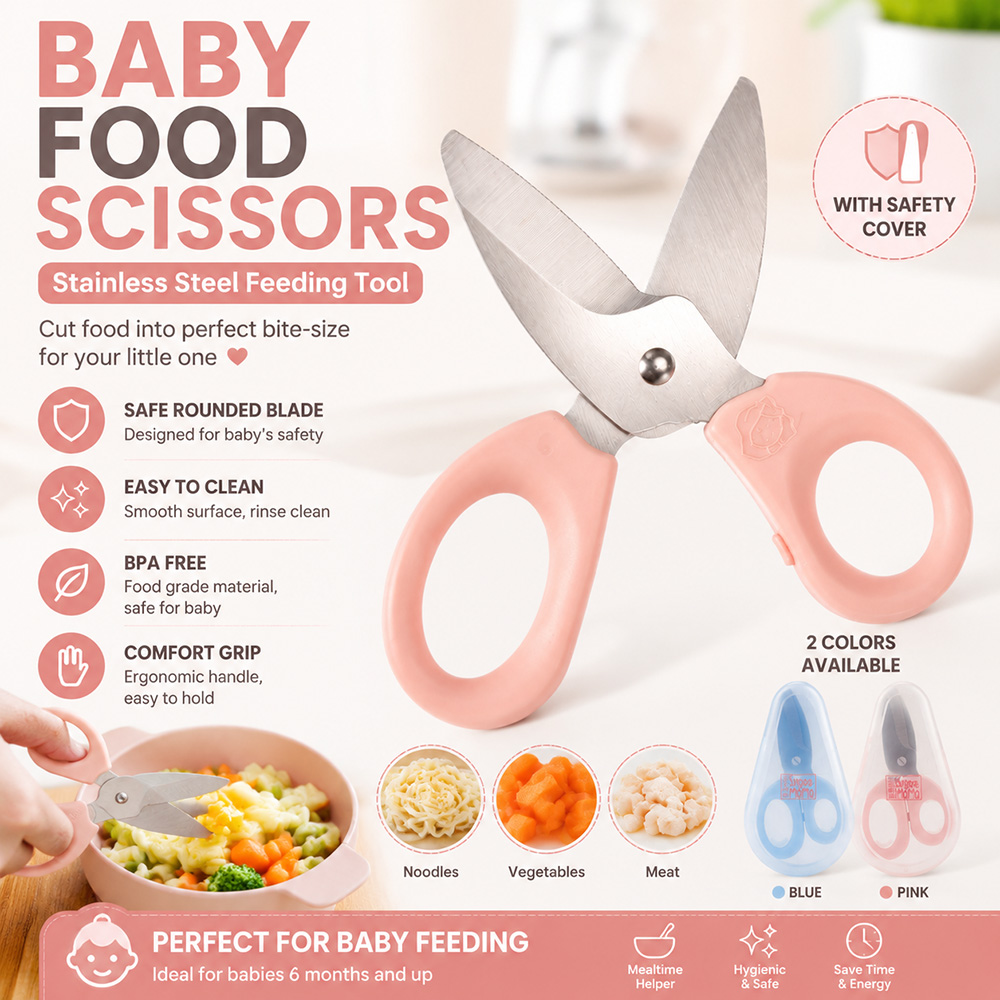 Baby Food Scissors Stainless S - đánh giá và giá Baby Food Diet