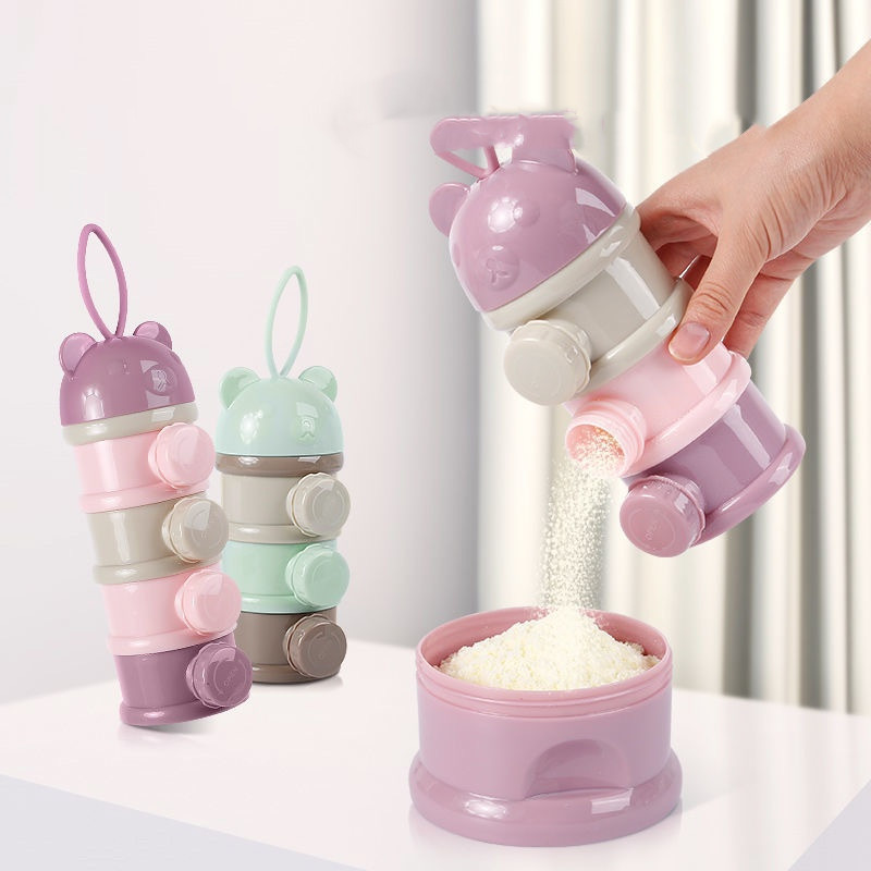 3/4 Layers Bear Baby Milk Powd - đánh giá và giá Baby Food Category