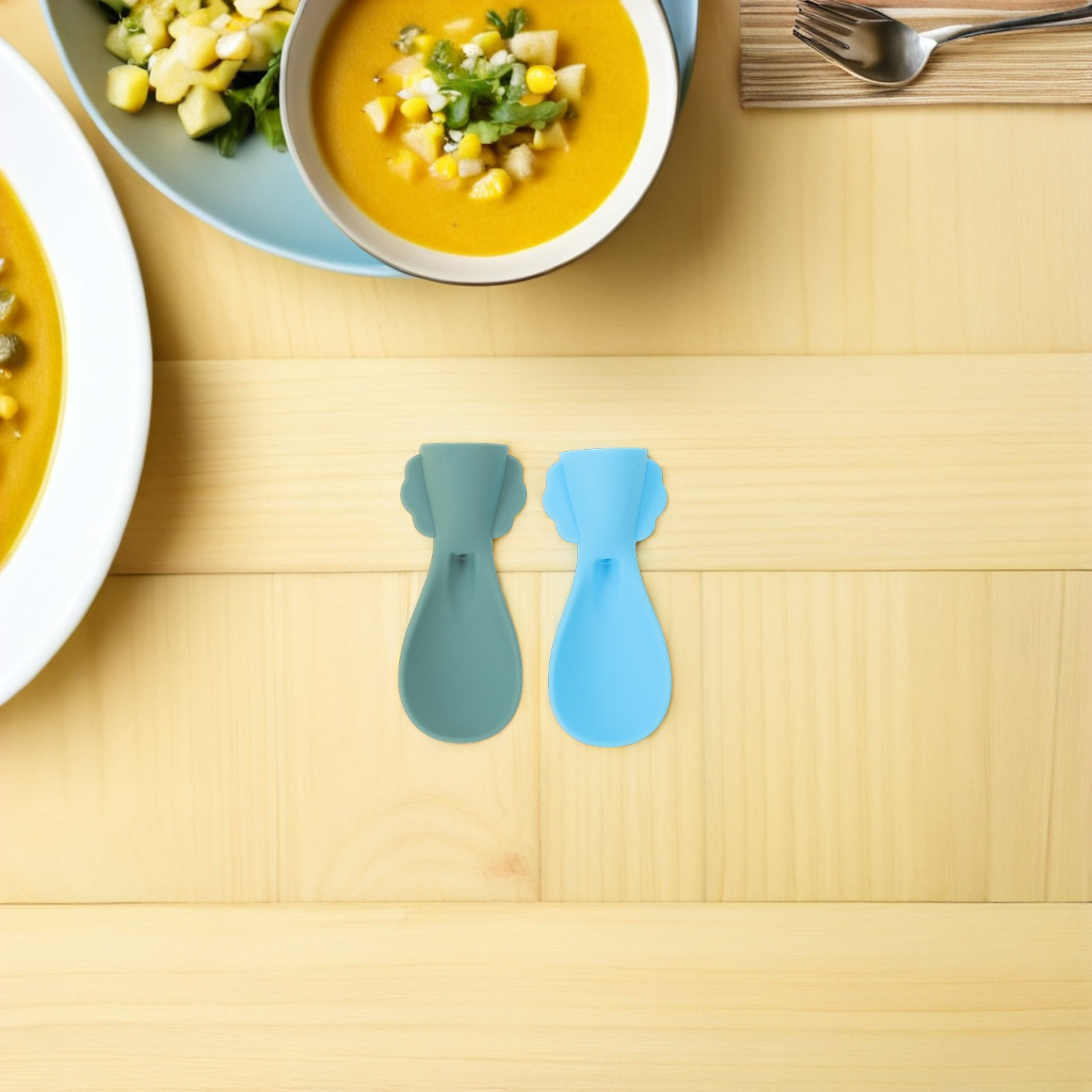 4Pcs Baby Silicone Feeding Spo - đánh giá và giá Baby Food Pouches Reusable