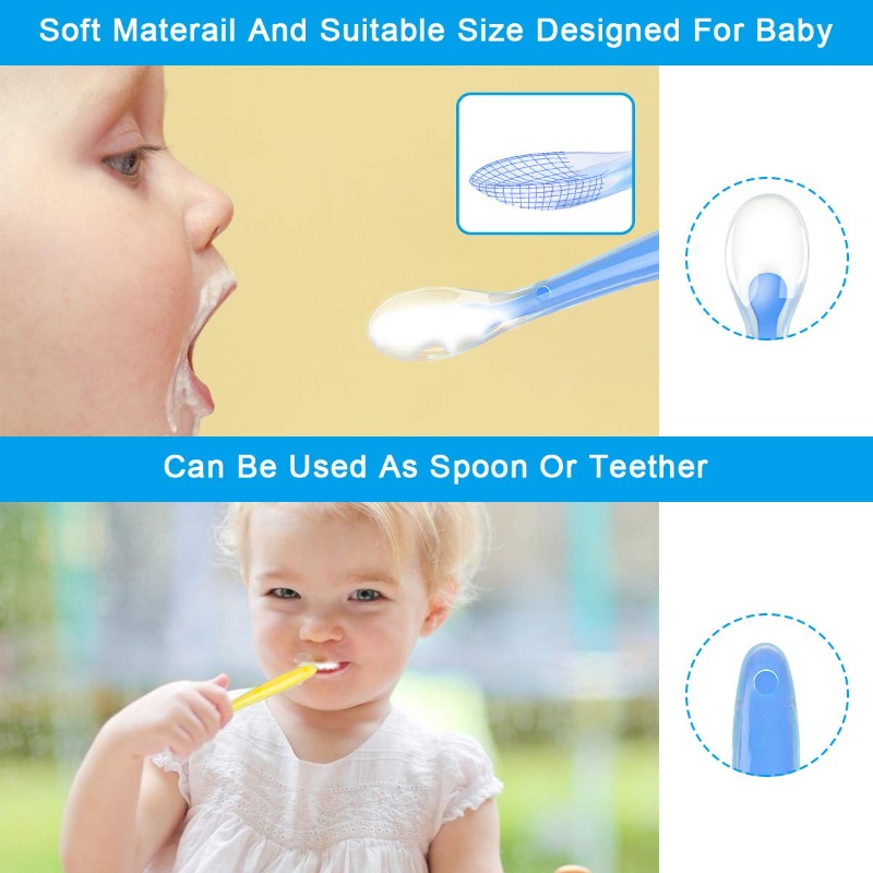 BPA Free Baby Silicone Spoons  - đánh giá và giá Baby Food Bites