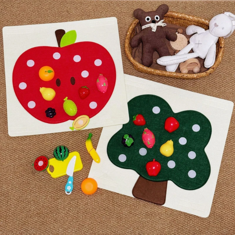 Baby Felt Board Play Food Toys - đánh giá và giá Baby Food Under 1 Year