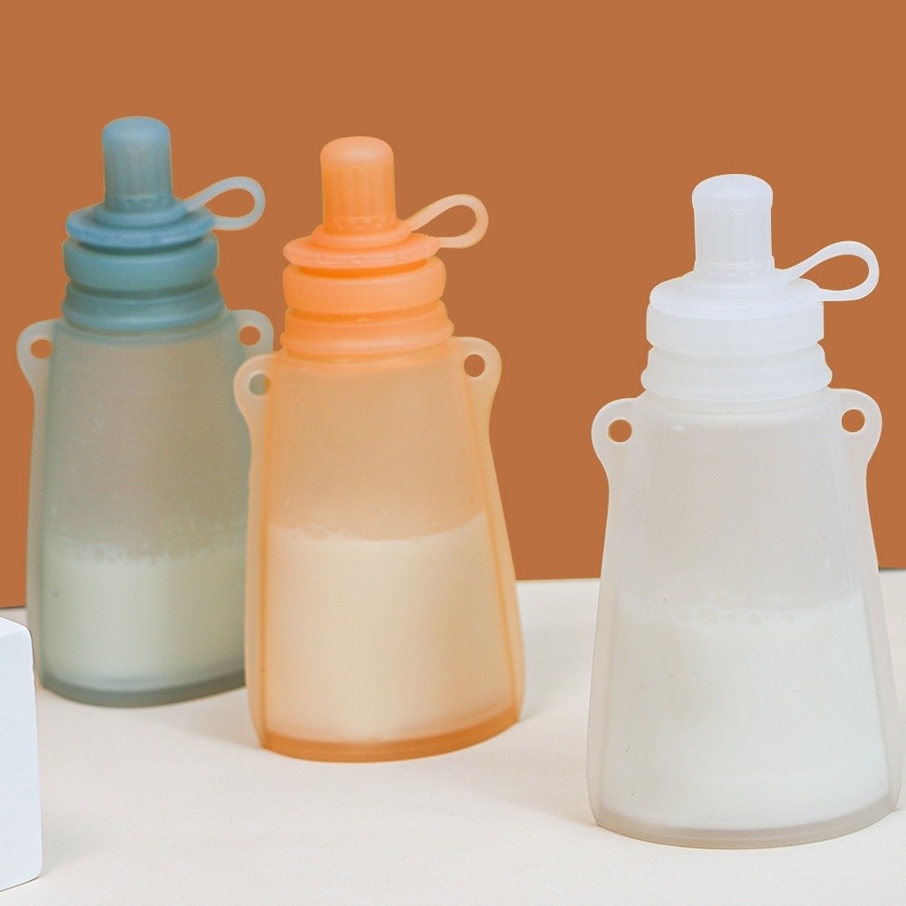 BPA Free Silicone Baby Food Po - đánh giá và giá Baby Food Pouches Reusable